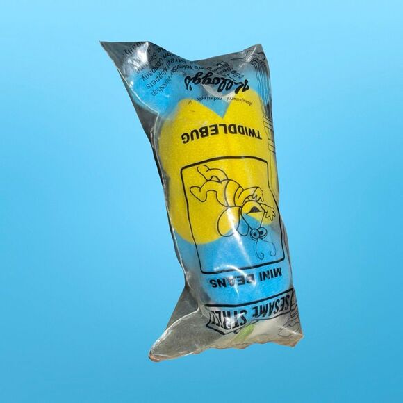 Vintage Sesame Steet Mini Beans Kelloggs Guy Smilie Elmo Tweedlebug Plush A30 - Picture 7 of 7